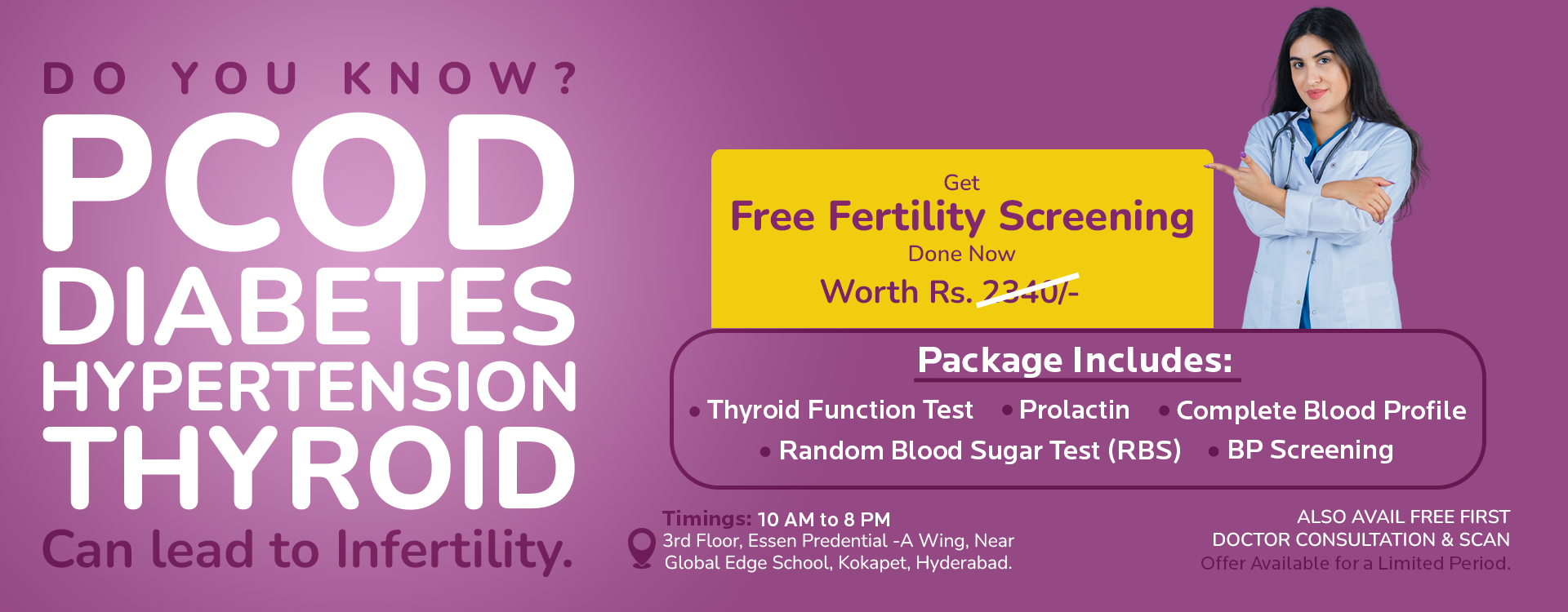 Infertility Specialists in Hyderabad