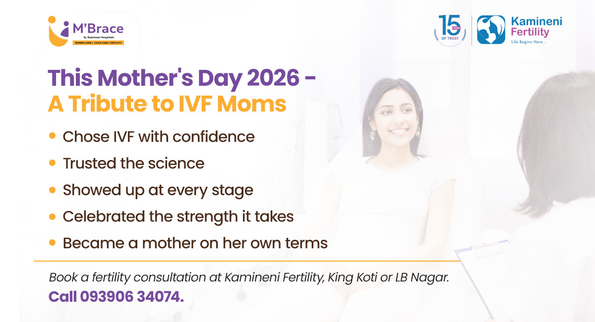 Mother's Day Tribute to IVF Moms — Kamineni Fertility Hyderabad